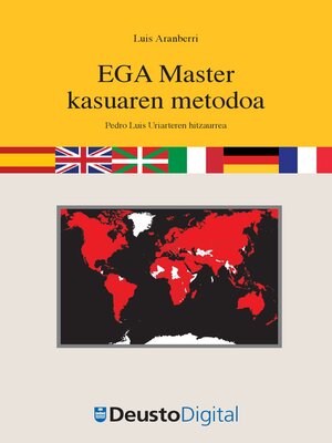 cover image of EGA Master kasuaren metodoa